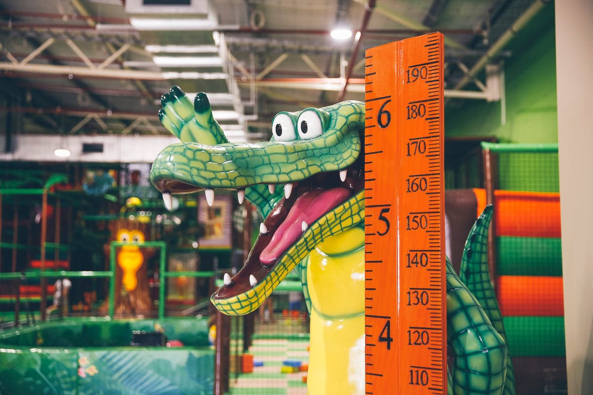 Children playing at a Croc's Playcentre venue